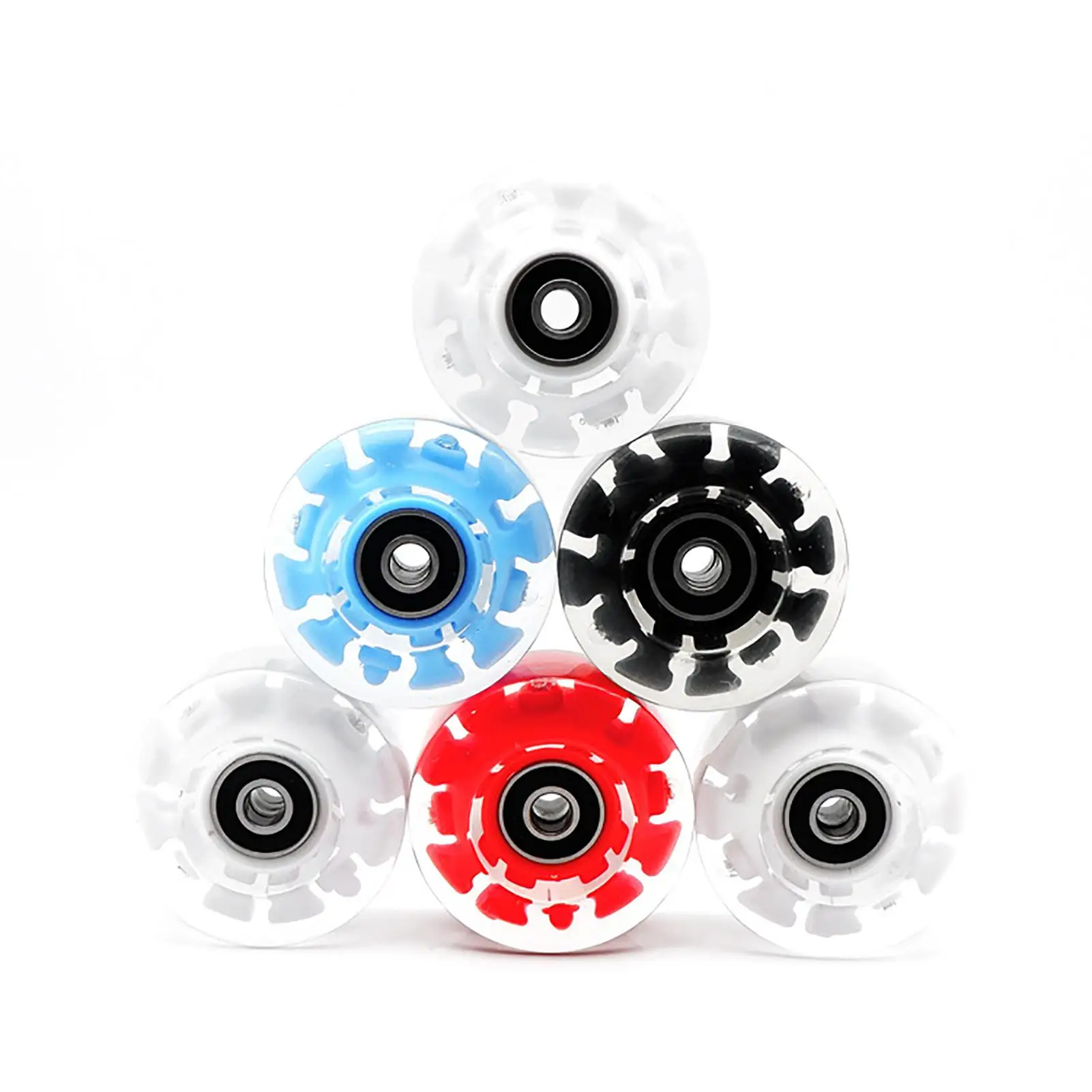 4Pcs Luminous Flash Roller Double Row Roller Skating Skateboard Wheels with Bearing Magnetic Core Roller Skating Accessories
4Pcs Luminous Flash Roller Double Row Roller Skating Skateboard Wheels with Bearing Magnetic Core Roller Skating Accessories