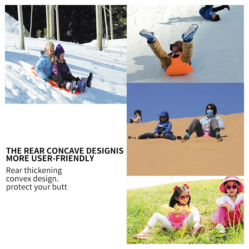 Thicken Snow Sled Sledge For Kids Adult Ski Board Sleigh Winter Outdoor Sport Grass Plastic Boards Sand Grass Slider Snow Luge
Thicken Snow Sled Sledge For Kids Adult Ski Board Sleigh Winter Outdoor Sport Grass Plastic Boards Sand Grass Slider Snow Luge