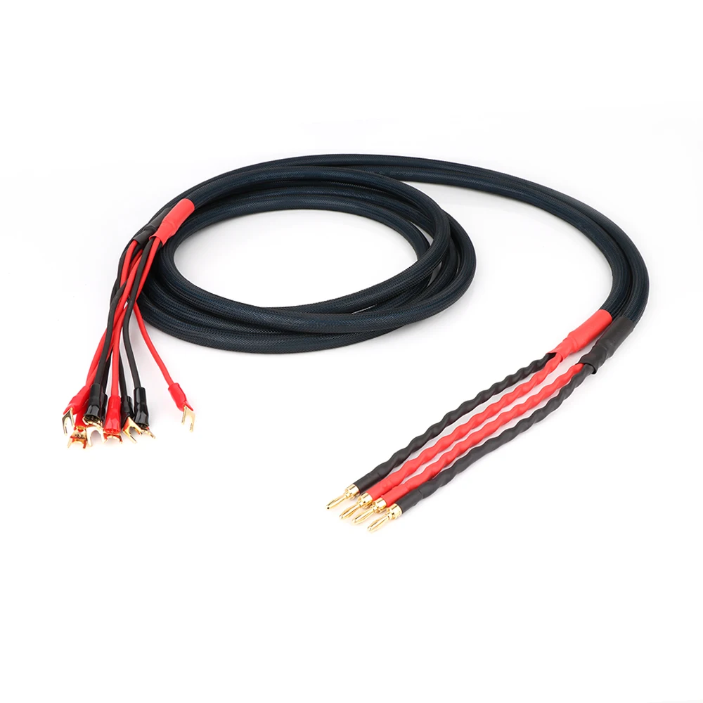 Yter High performance speaker cable with DIY Pailiccs plugs 2.5M Speaker wire for tube amplifier
Yter High performance speaker cable with DIY Pailiccs plugs 2.5M Speaker wire for tube amplifier