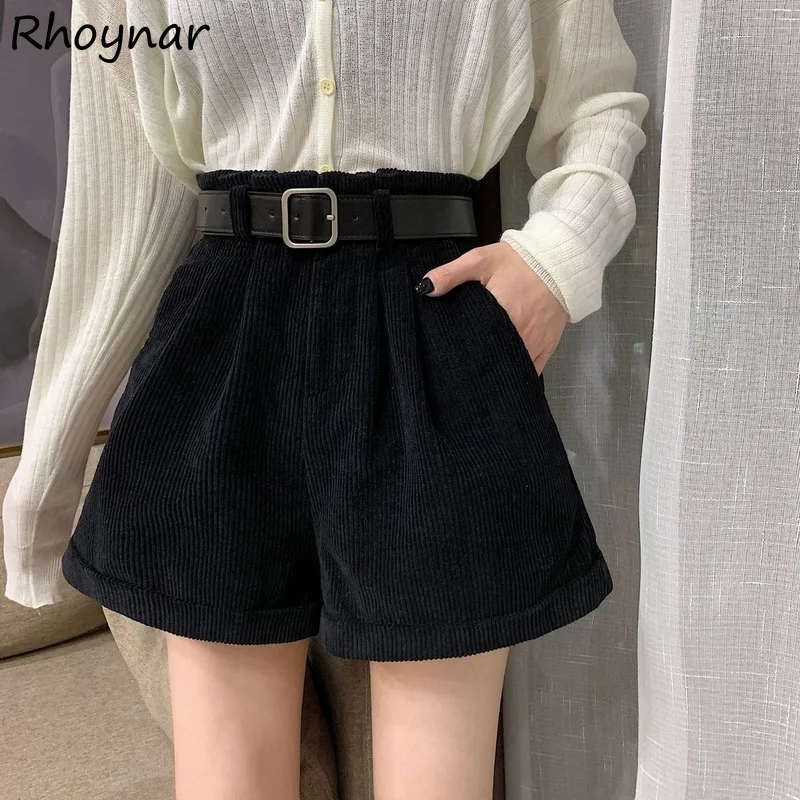 Shorts Women Autumn New Korean Style High Waist Corduroy Casual Wide Leg Loose Solid Vintage Harajuku Fashion Preppy All-match
Shorts Women Autumn New Korean Style High Waist Corduroy Casual Wide Leg Loose Solid Vintage Harajuku Fashion Preppy All-match