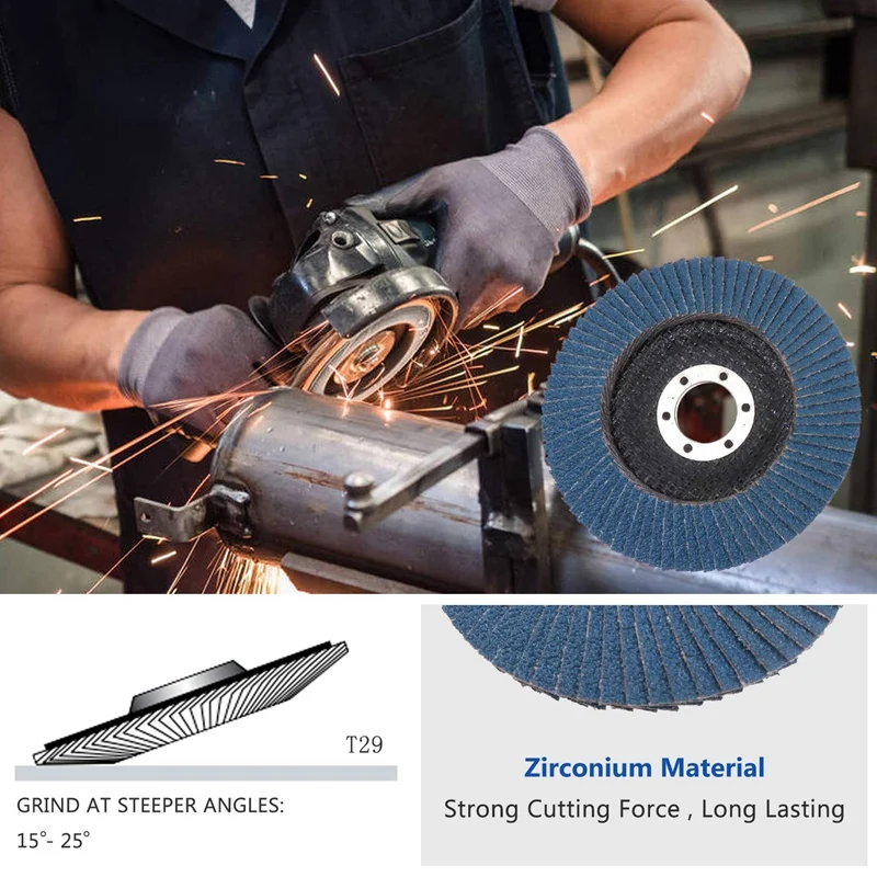 14PCS 4.5 Inch X 7/8 Inch Cut-Off Wheels & Flap Discs & Grinding Polishing Wheel Set, Cutting and Grinding Disc
14PCS 4.5 Inch X 7/8 Inch Cut-Off Wheels & Flap Discs & Grinding Polishing Wheel Set, Cutting and Grinding Disc
