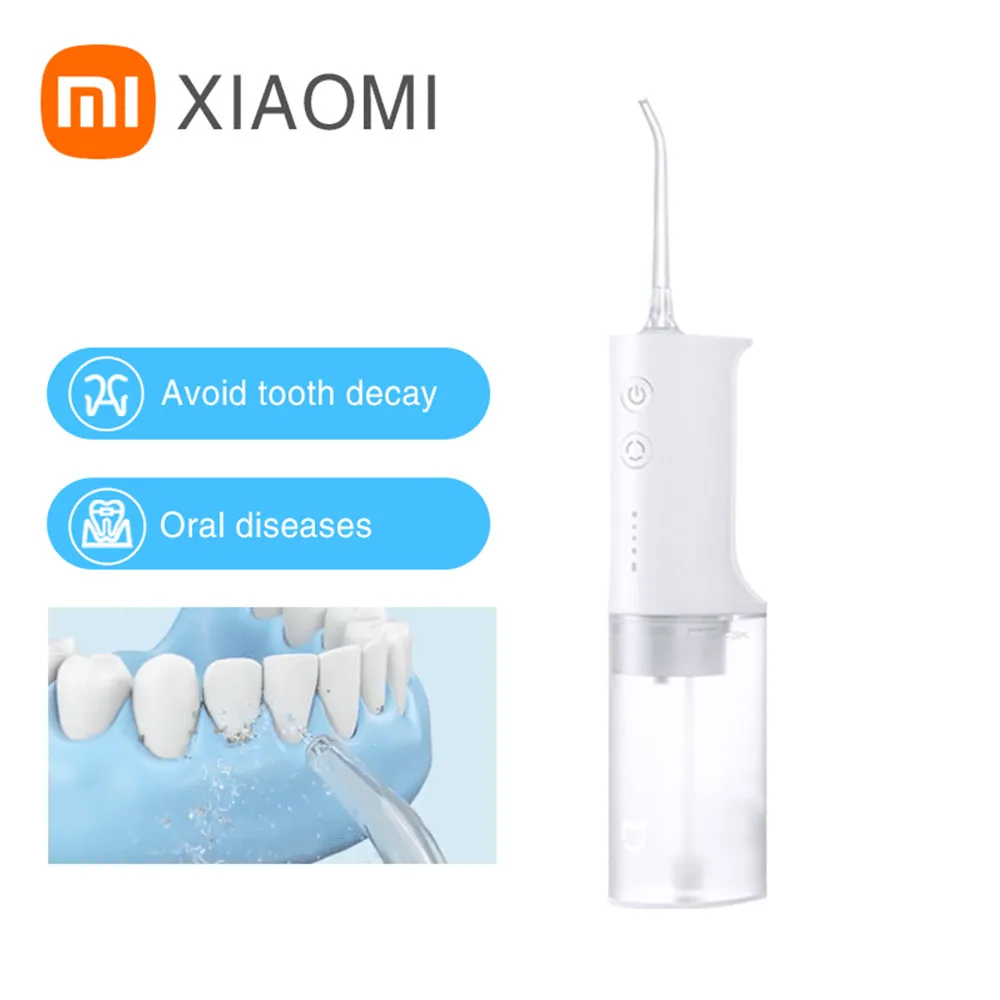 XIAOMI MIJIA Original Irrigator Tooth Cleaner Clean For Teeth Oral Water Flosser Portable Dental Irrigator Bucal Ultrasonic
XIAOMI MIJIA Original Irrigator Tooth Cleaner Clean For Teeth Oral Water Flosser Portable Dental Irrigator Bucal Ultrasonic