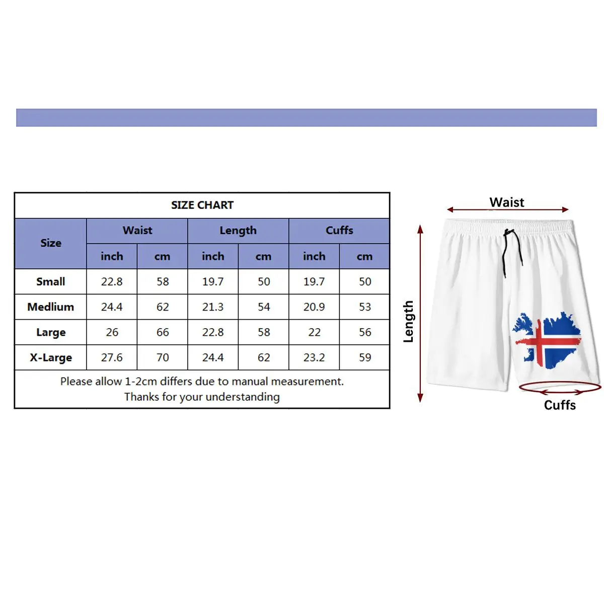Flag Of Iceland Map New Summer Young Shorts Beach Sports Fitness Bodybuilding Workout Breathable Mesh Sportswear
Flag Of Iceland Map New Summer Young Shorts Beach Sports Fitness Bodybuilding Workout Breathable Mesh Sportswear