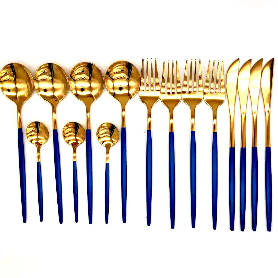 304 Stainless Steel Cutlery Tableware Set 16pcs Dinnerware Dinner Set Gold Spoons Sets Dishwasher Safe Fork Spoon Knife Set Eco
304 Stainless Steel Cutlery Tableware Set 16pcs Dinnerware Dinner Set Gold Spoons Sets Dishwasher Safe Fork Spoon Knife Set Eco