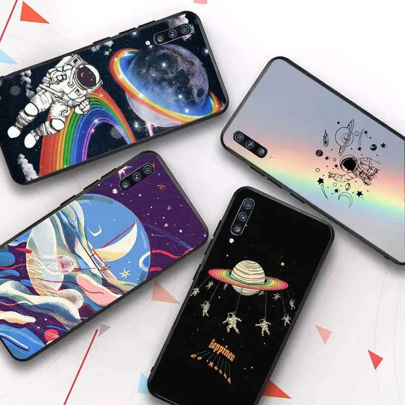 Cute Cartoon Astronaut Star Space Phone Case for Samsung Galaxy A51 30s a71 Soft Silicone Cover for A21s A70 10 A30 Capa
Cute Cartoon Astronaut Star Space Phone Case for Samsung Galaxy A51 30s a71 Soft Silicone Cover for A21s A70 10 A30 Capa
