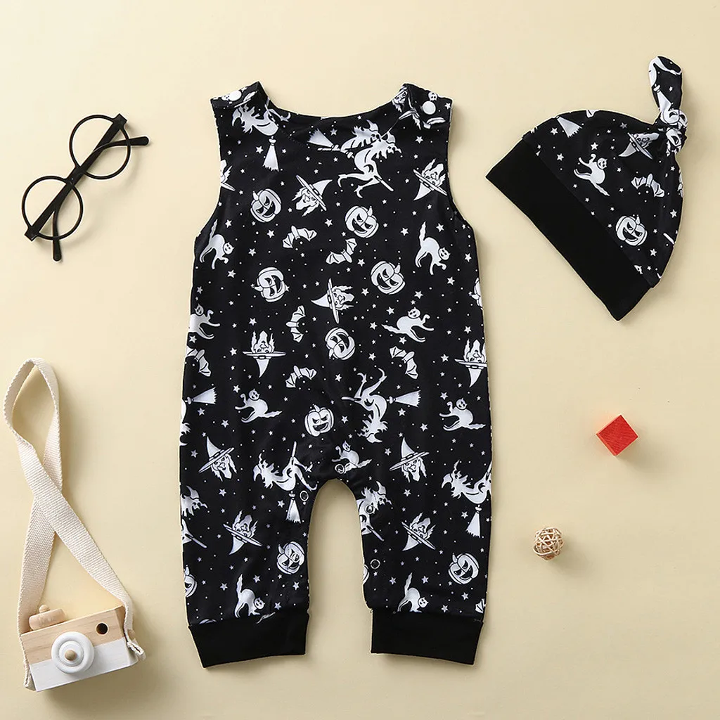 Halloween Newborn Infant Baby Boys Girls Clothes Pumpkin Romper Jumpsuit Hat Halloween Outfits Set одежда для новорождëных Y4
Halloween Newborn Infant Baby Boys Girls Clothes Pumpkin Romper Jumpsuit Hat Halloween Outfits Set одежда для новорождëных Y4