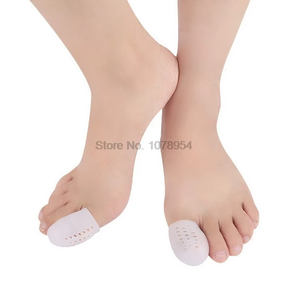 by dhl or ems 200pairs Foot Care Tool Silicone Gel Toe Separators Stretchers Tube Corns Blisters Protector Bunion | Красота и