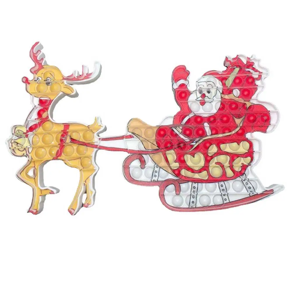 Игрушка-Трещотка с Санта Клаусом, оленем, снятие стресса, сенсорная игрушка, пузырьки, антистресс, Вибрирующая доска, новый год 2022, рождестве... 
Игрушка-Трещотка с Санта Клаусом, оленем, снятие стресса, сенсорная игрушка, пузырьки, антистресс, Вибрирующая доска, новый год 2022, рождестве...