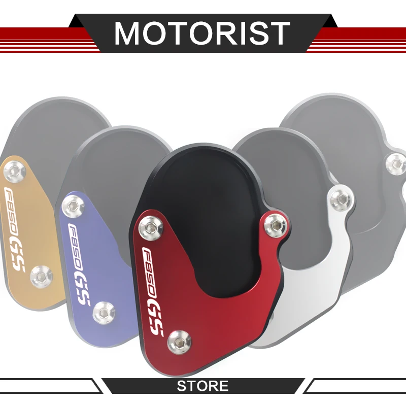 With logo For BMW F750GS F850GS 2018 2019 CNC Aluminum Motorcycle Side Stand Pad Enlargement Plate Kickstand Extension
With logo For BMW F750GS F850GS 2018 2019 CNC Aluminum Motorcycle Side Stand Pad Enlargement Plate Kickstand Extension