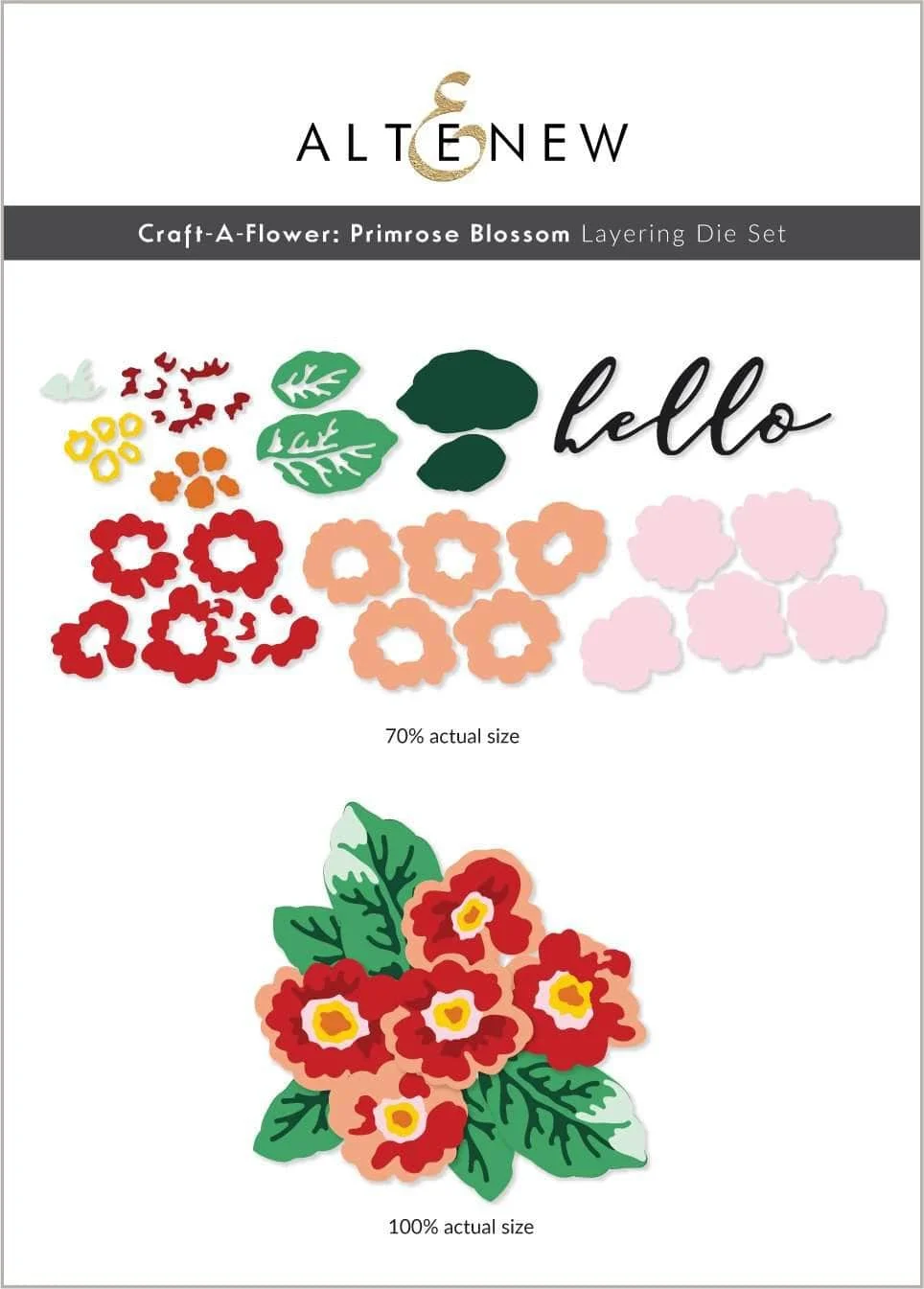 2021 New Crafts Primrose Blossom Layering Metal Cutting Dies Scarpbook Paper Photo Album Diy Card Decoration Embossing Templates
2021 New Crafts Primrose Blossom Layering Metal Cutting Dies Scarpbook Paper Photo Album Diy Card Decoration Embossing Templates