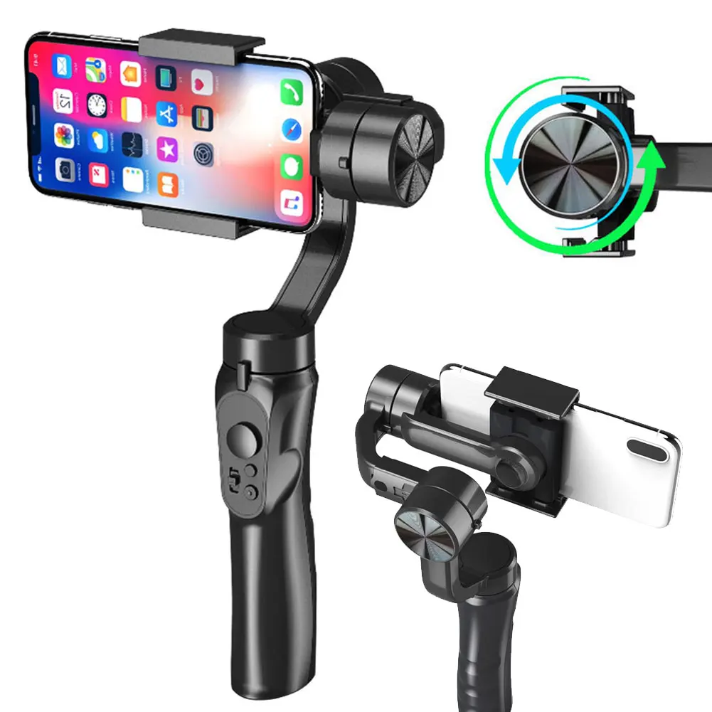 Smooth Smart Phone Stabilizing H4 Holder Handhold Gimbal Stabilizer for Iphone Samsung & Action Camera
Smooth Smart Phone Stabilizing H4 Holder Handhold Gimbal Stabilizer for Iphone Samsung & Action Camera
