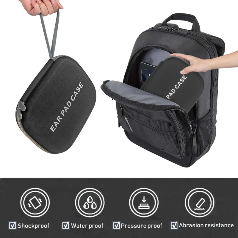 Hard Protective Shell Earphone Pad Cover Skin Storage Bag Carrying Case Sleeve Handbag for airpods Max Ear Pad
Hard Protective Shell Earphone Pad Cover Skin Storage Bag Carrying Case Sleeve Handbag for airpods Max Ear Pad