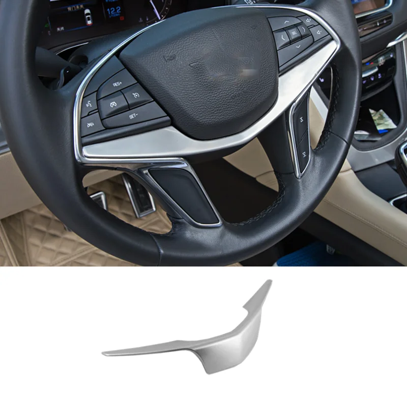 For Cadillac XT5 2016 to 2020 ABS Chrome Steering Wheel Cover Trim Moulding Insert Sticker Decor Car- styling Accessories 1pcs
For Cadillac XT5 2016 to 2020 ABS Chrome Steering Wheel Cover Trim Moulding Insert Sticker Decor Car- styling Accessories 1pcs
