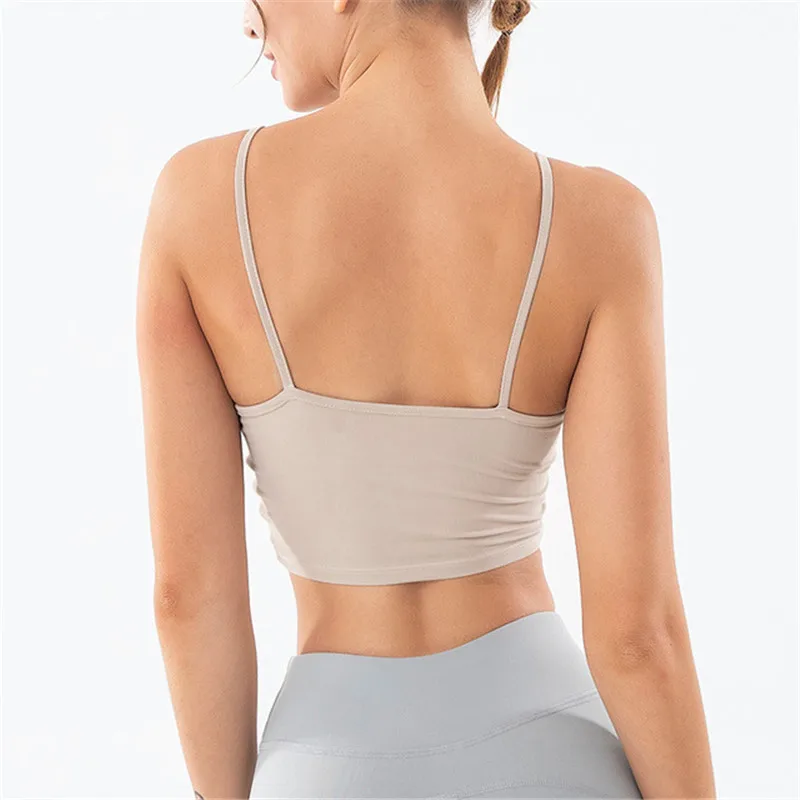 Women's New Quick-drying Cushion Fitness Bra Crop Top Vest Yoga Bra High Support Shockproof Backless Running Sportswear Push-up
Women's New Quick-drying Cushion Fitness Bra Crop Top Vest Yoga Bra High Support Shockproof Backless Running Sportswear Push-up