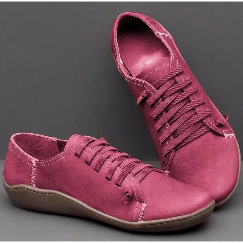 Women Sneakers Autumn Flat Shoes Women's Comfort Lace Up Ladies Soft Leather Cross Casual Female Fashion Plus Size 2020 New
Women Sneakers Autumn Flat Shoes Women's Comfort Lace Up Ladies Soft Leather Cross Casual Female Fashion Plus Size 2020 New