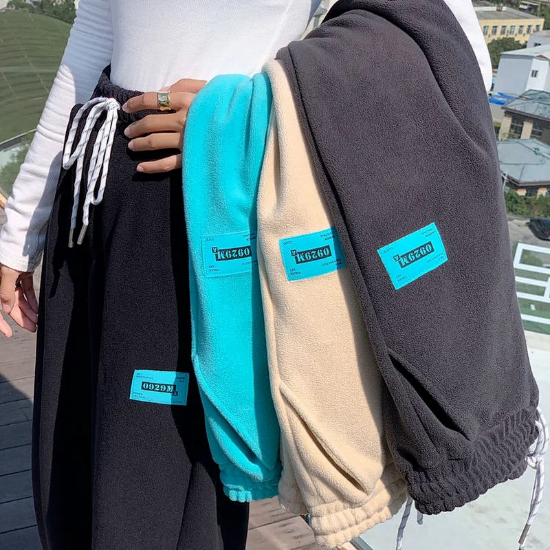 Multicolor Fleece Hip Hop Harem Pants Women Oversize Harajuku Winter Jogging Casual Trousers Korean Fashion Sweat Pants Fernan
Multicolor Fleece Hip Hop Harem Pants Women Oversize Harajuku Winter Jogging Casual Trousers Korean Fashion Sweat Pants Fernan