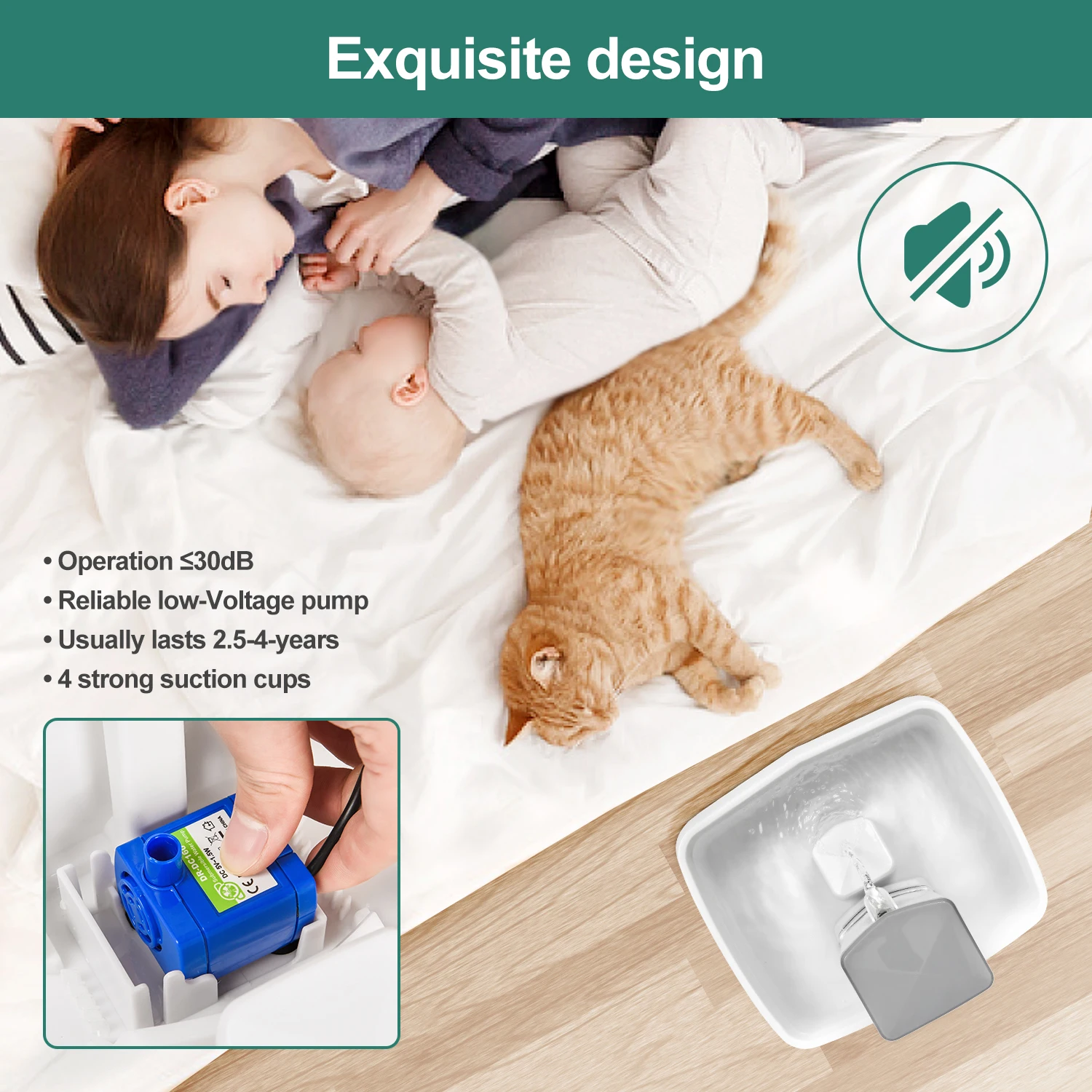 Cat Water Fountain Dog Drinking Bowl Pet USB Automatic Water Dispenser Super Quiet Drinker Auto Feeder
Cat Water Fountain Dog Drinking Bowl Pet USB Automatic Water Dispenser Super Quiet Drinker Auto Feeder