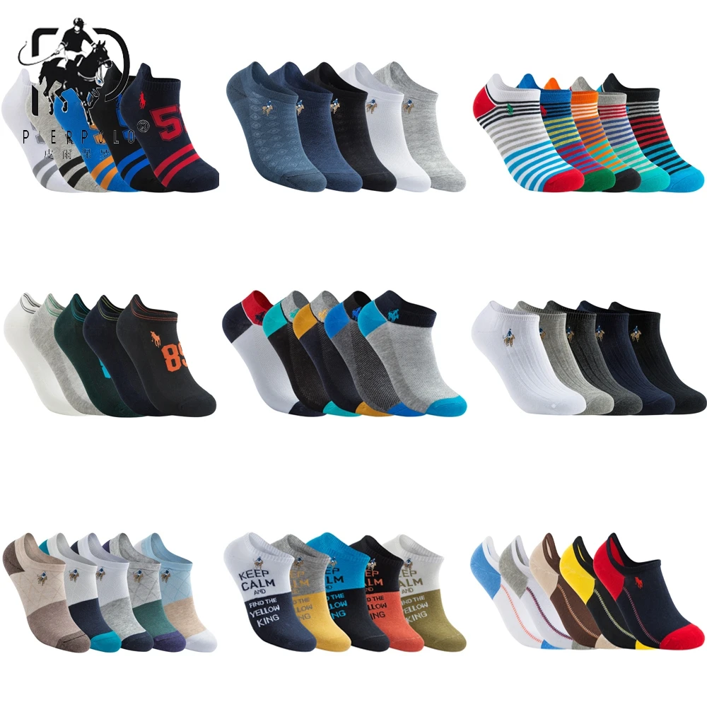High Quality 5 Pairs/lot PIER POLO Brand Men Socks Summer Fashion Casual Soft Short Cotton Socks Men Funny Ankle Socks
High Quality 5 Pairs/lot PIER POLO Brand Men Socks Summer Fashion Casual Soft Short Cotton Socks Men Funny Ankle Socks