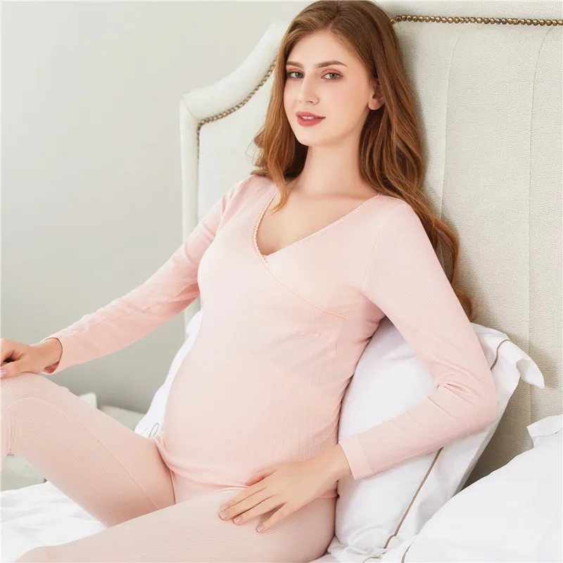 2020 Pregnant Women Thickening Breastfeeding Sleep Clothes Warm Underwear Winter Nightwear Pajamas Postpartum Prenatal set
2020 Pregnant Women Thickening Breastfeeding Sleep Clothes Warm Underwear Winter Nightwear Pajamas Postpartum Prenatal set
