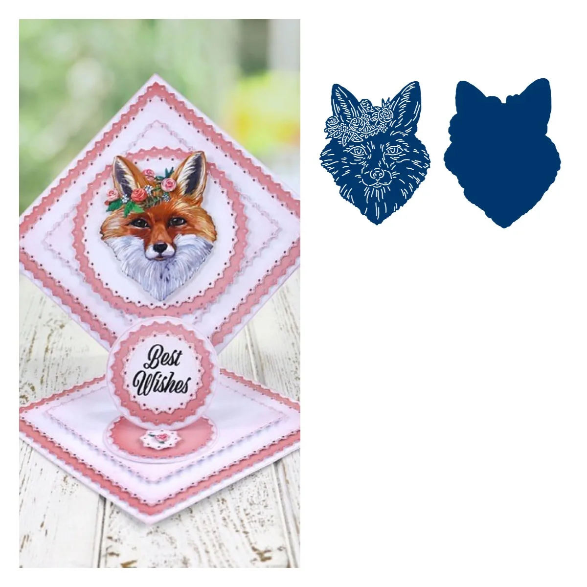 2021 Floral Fox Metal Cutting Dies for DIY Scrapbooking Crafts Dies Cut Stencils Maker Photo Album Template Handmade Decoration
2021 Floral Fox Metal Cutting Dies for DIY Scrapbooking Crafts Dies Cut Stencils Maker Photo Album Template Handmade Decoration