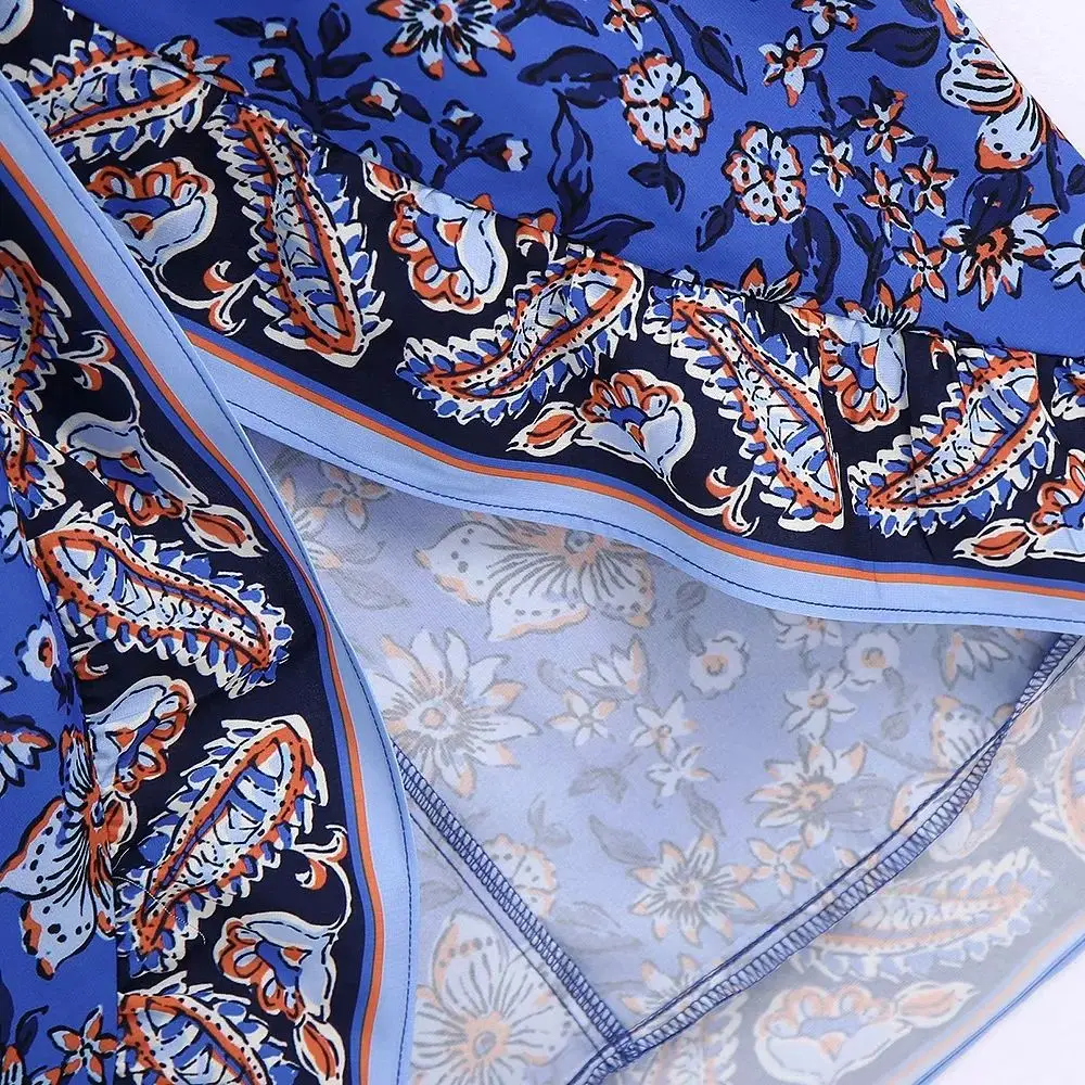 Za 2021 Summer women irregular Boho v neck Dresses Fashion Party Print floral Vestido vintage Maxi Dress Cross Bow Tie Chic robe
Za 2021 Summer women irregular Boho v neck Dresses Fashion Party Print floral Vestido vintage Maxi Dress Cross Bow Tie Chic robe