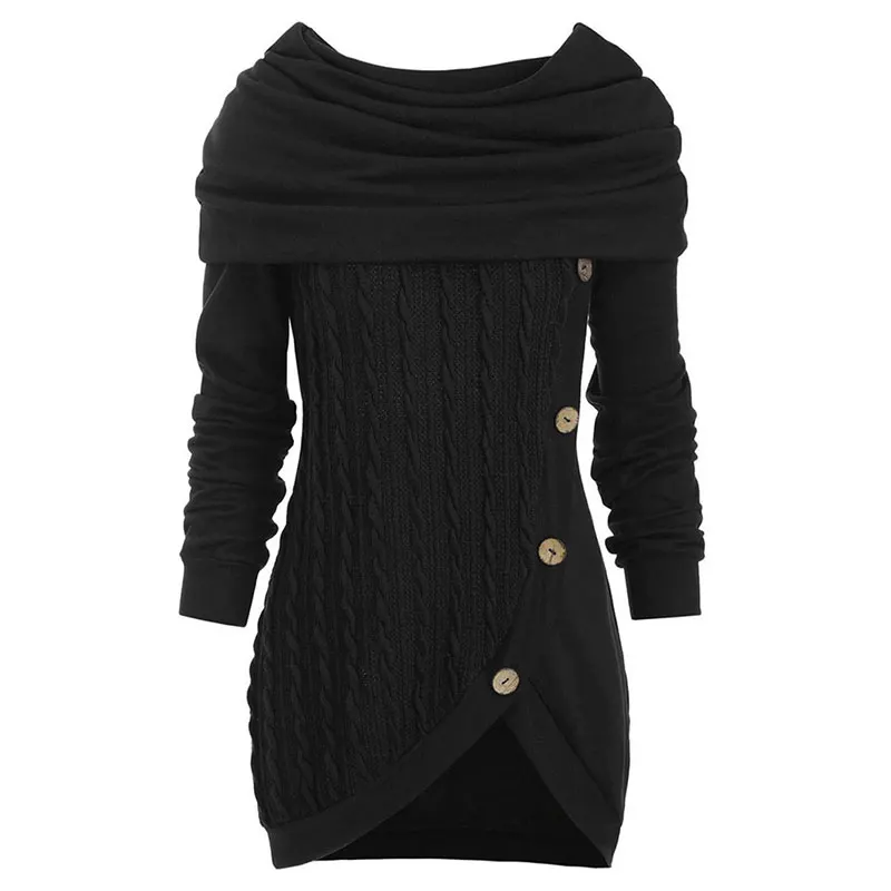 Women Spring Autumn Sweater Multiple Functional Winter Scarf Collar Knitted Patchwork Girls Sweaters Best Gift For Girl
Women Spring Autumn Sweater Multiple Functional Winter Scarf Collar Knitted Patchwork Girls Sweaters Best Gift For Girl