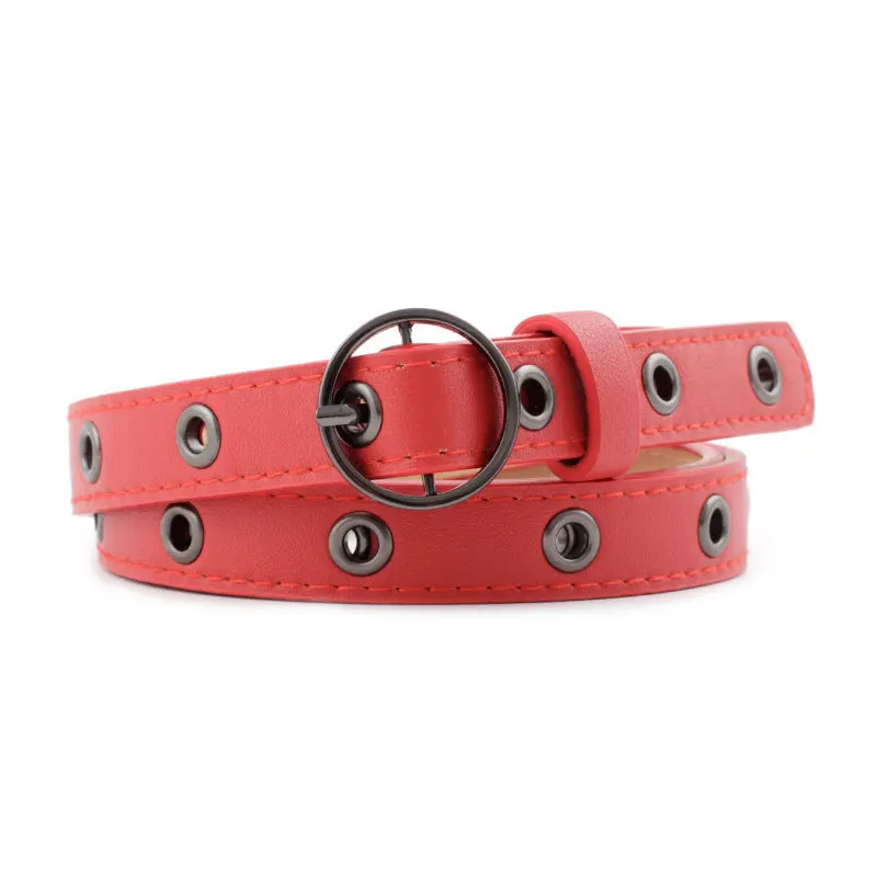 Retro small round buckle thin belt women gun black buckle hollow eyes ladies belt wild fashion gas eye belt women
Retro small round buckle thin belt women gun black buckle hollow eyes ladies belt wild fashion gas eye belt women