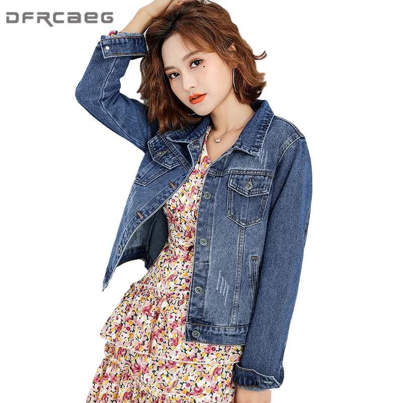 Loose BF Vintage Blue Denim Jackets Woman 2021 Spring Streetwear Full Sleeve Jeans Coats Denim Tops Ladies Outwear Clothing
Loose BF Vintage Blue Denim Jackets Woman 2021 Spring Streetwear Full Sleeve Jeans Coats Denim Tops Ladies Outwear Clothing