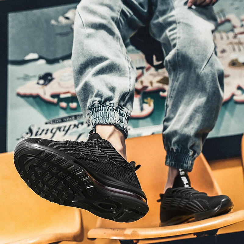 Men's Sneakers Sapato Casual Mens Trainers Shoes Hot Sale Men Sneakers Sport For 2020 Zapatos Casuales Black
Men's Sneakers Sapato Casual Mens Trainers Shoes Hot Sale Men Sneakers Sport For 2020 Zapatos Casuales Black