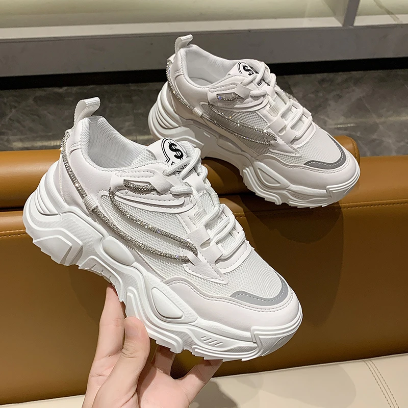 Platform Sneakers Women Vulcanized Shoes Fashion Breathable Casual Designer Chunky Sneakers Women Sport Shoes Zapatillas Mujer
Platform Sneakers Women Vulcanized Shoes Fashion Breathable Casual Designer Chunky Sneakers Women Sport Shoes Zapatillas Mujer
