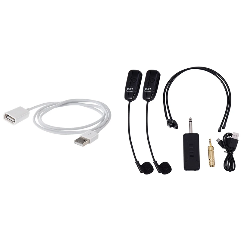 1 шт. Удлинительный кабель USB A папа-мама M/F и 1 шт. УВЧ один для двух беспроводных гарнитур усилитель микрофона микшер
1 шт. Удлинительный кабель USB A папа-мама M/F и 1 шт. УВЧ один для двух беспроводных гарнитур усилитель микрофона микшер