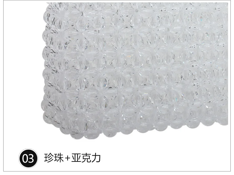 Luxury Crystal Handbag Classic Design Beaded Bag Transparent Acrylic Bag Fashionable Lady Banquet Bag Wedding Dress Bag Bead Bag
Luxury Crystal Handbag Classic Design Beaded Bag Transparent Acrylic Bag Fashionable Lady Banquet Bag Wedding Dress Bag Bead Bag