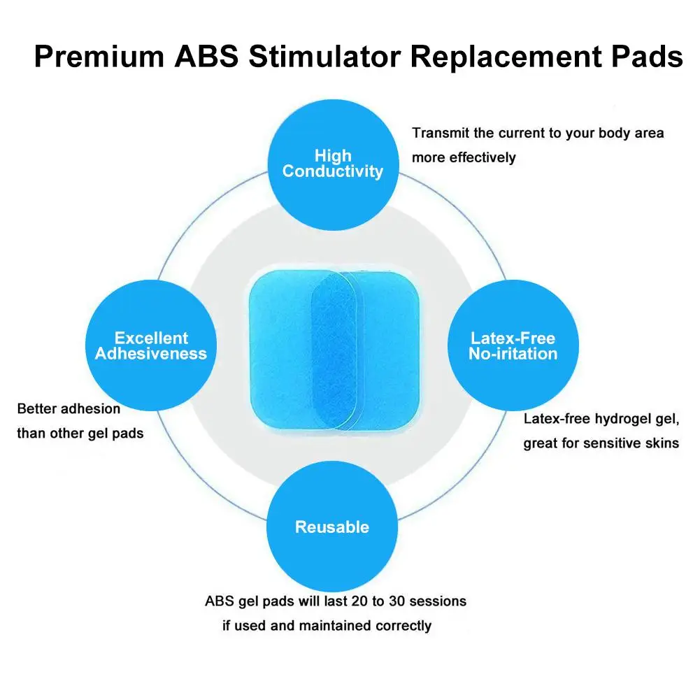 Durable Smart Stimulator Abdominal Muscle Trainer Replacement Gel Board Abdominal Muscle Trainer Gel Pad Abdominal Body Strap
Durable Smart Stimulator Abdominal Muscle Trainer Replacement Gel Board Abdominal Muscle Trainer Gel Pad Abdominal Body Strap