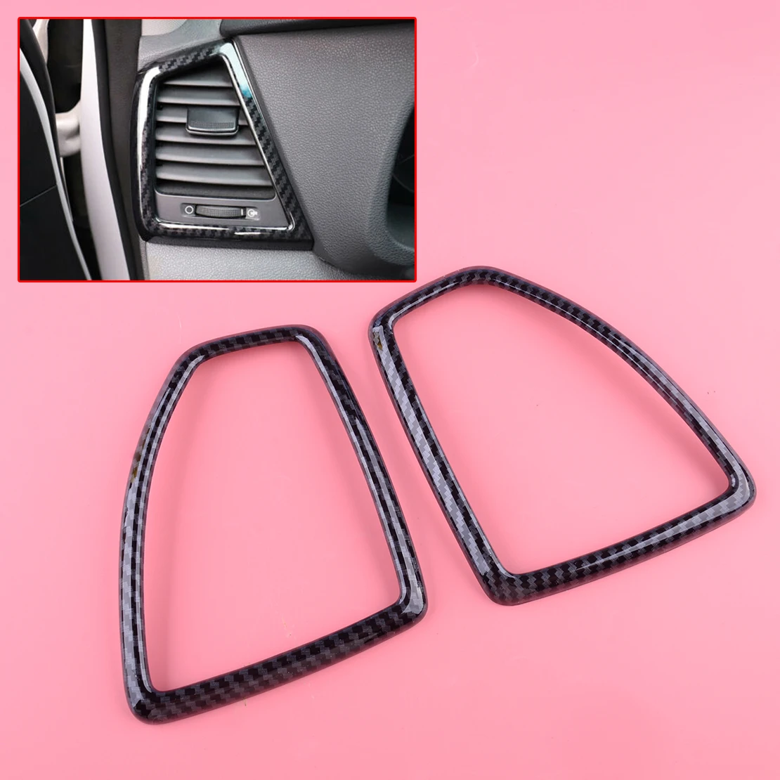 CITALL 1 пара Стильная передняя Боковая Крышка вентиляционного отверстия из углеродного волокна отделка Подходит для Hyundai Tucson 2019
CITALL 1 пара Стильная передняя Боковая Крышка вентиляционного отверстия из углеродного волокна отделка Подходит для Hyundai Tucson 2019
