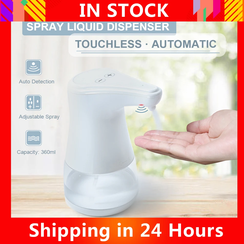 Dispenser For Liquid Soap Touchless Soap Dispenser Automatic Liquid Dispenser Disinfectant Alcohol Spray Dispenser IN STOCK
Dispenser For Liquid Soap Touchless Soap Dispenser Automatic Liquid Dispenser Disinfectant Alcohol Spray Dispenser IN STOCK