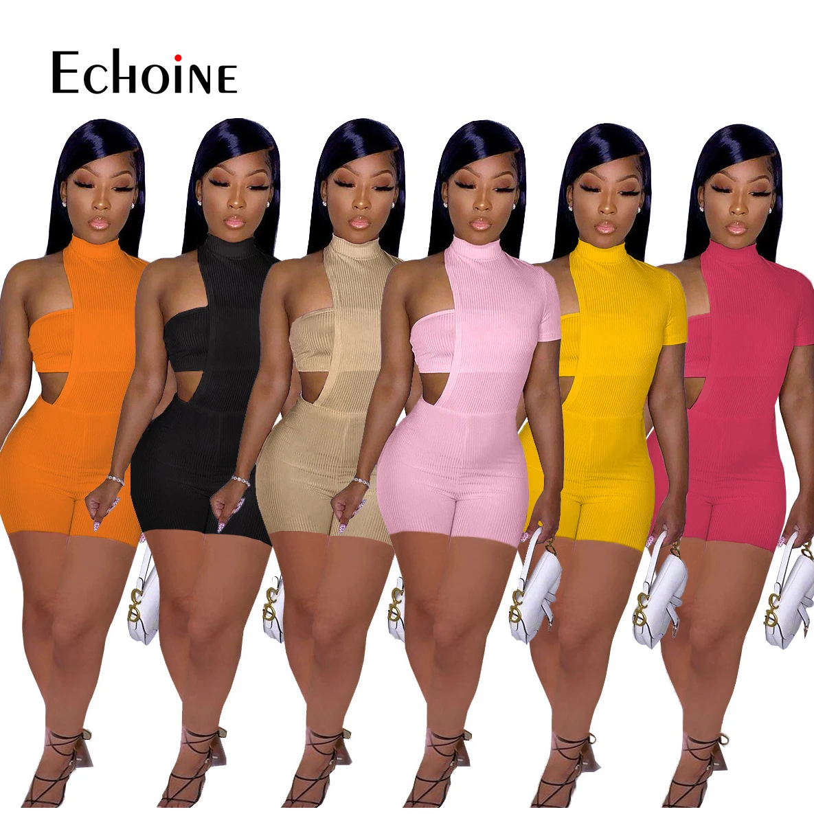Oluolin Women Solid Two Piece Set Super-short Sleeveless Bra Matching Turtleneck Half Covered Playsuit High Street Fashion Sets
Oluolin Women Solid Two Piece Set Super-short Sleeveless Bra Matching Turtleneck Half Covered Playsuit High Street Fashion Sets