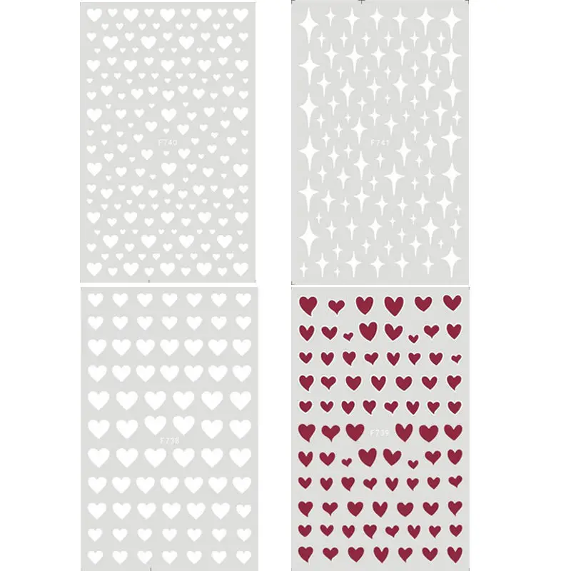 1 Pcs white love star small fresh starlight Nail Sticker Decals Tool 3D adhesive nail art DIY nail accessories Nail decorations
1 Pcs white love star small fresh starlight Nail Sticker Decals Tool 3D adhesive nail art DIY nail accessories Nail decorations