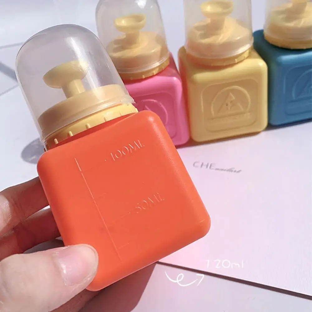 120ml Nail Bottle Pressing Pump Head Compact Alcohol Makeup Remover Press Pumping Split Bottle for Manicure
120ml Nail Bottle Pressing Pump Head Compact Alcohol Makeup Remover Press Pumping Split Bottle for Manicure