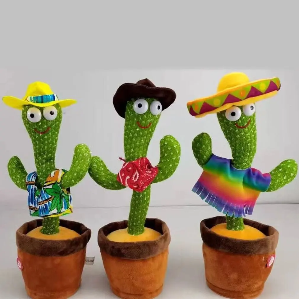 Cactus Plush Toy Electronic Dancing Dancing Toy With Song Cute Plush Dancing Cactus Toy Repetition, Singing, Dancing Learn Plant
Cactus Plush Toy Electronic Dancing Dancing Toy With Song Cute Plush Dancing Cactus Toy Repetition, Singing, Dancing Learn Plant