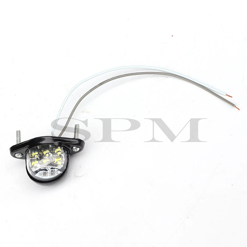 2021 new 12V motorcycle license plate LED light waterproof motorcycle license plate light
2021 new 12V motorcycle license plate LED light waterproof motorcycle license plate light