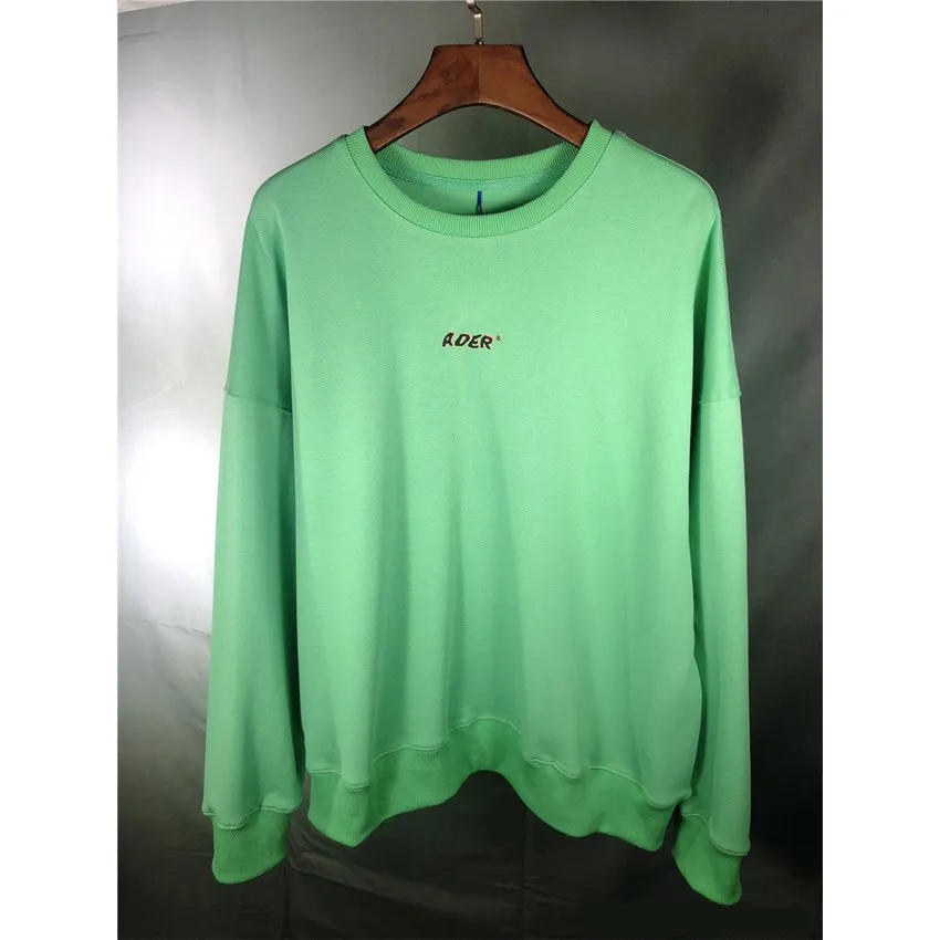 NOIR Adererror Ader error Sweatshirts 2020SS Men Women Alien embroidered logo Ader error Sweatshirts Thick
NOIR Adererror Ader error Sweatshirts 2020SS Men Women Alien embroidered logo Ader error Sweatshirts Thick