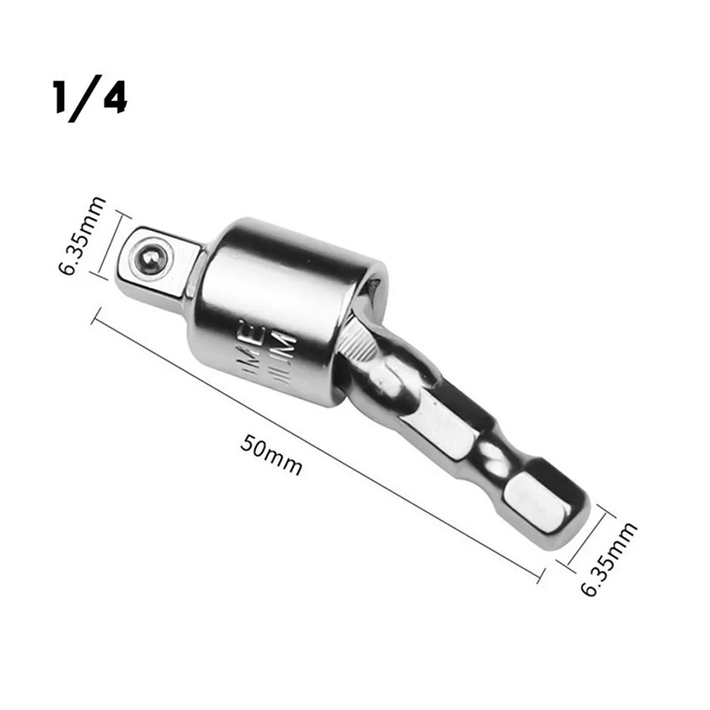 360 Degree 1/4 3/8 1/2 Screwdriver Electric Wrench Hex Handle To Square Head Sleeve Conversion Hand Tool Connecting Rod New
360 Degree 1/4 3/8 1/2 Screwdriver Electric Wrench Hex Handle To Square Head Sleeve Conversion Hand Tool Connecting Rod New