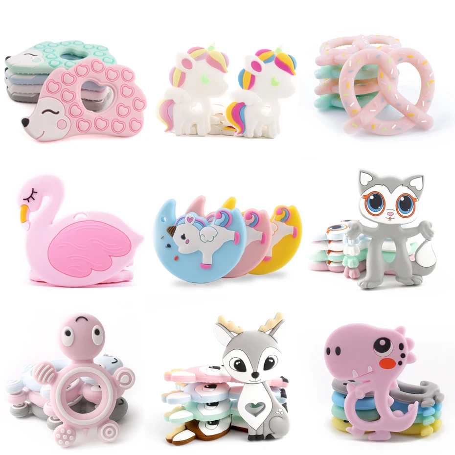Silicone Food Rodent Beads Baby Teether Pendant For Pacifier Childen's Goods 5pcs BPA Free Koala Unicorn Wholesale Let's Make
Silicone Food Rodent Beads Baby Teether Pendant For Pacifier Childen's Goods 5pcs BPA Free Koala Unicorn Wholesale Let's Make