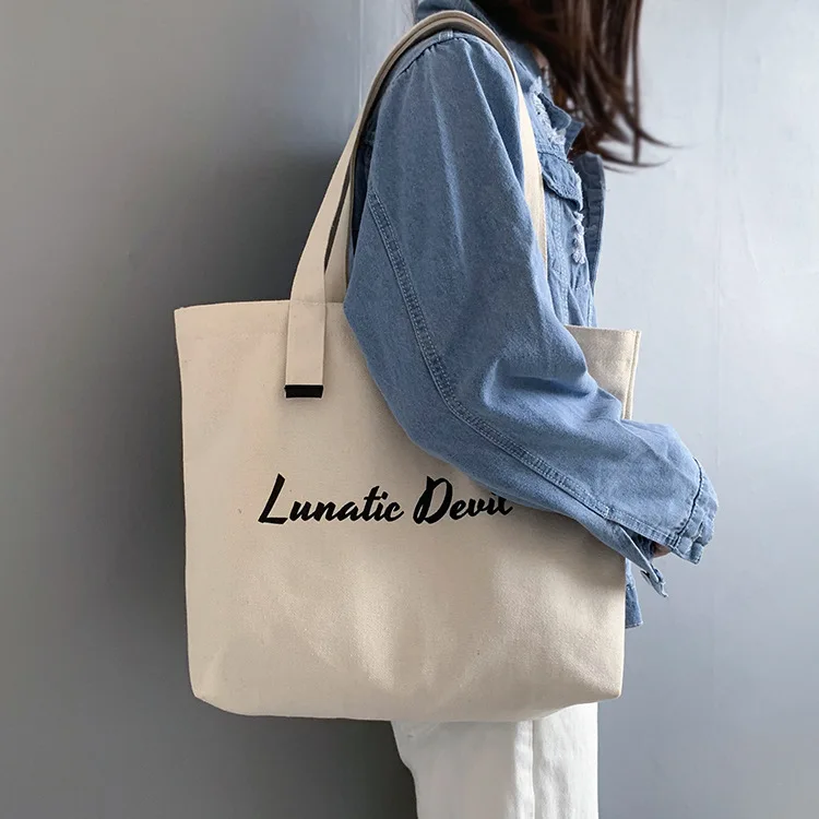 16.5 Inch Fashion Letter Print Tote Bag,Women's Canvas Shoulder Bag Large Capacity Shopper,Handbag for Teenager
16.5 Inch Fashion Letter Print Tote Bag,Women's Canvas Shoulder Bag Large Capacity Shopper,Handbag for Teenager