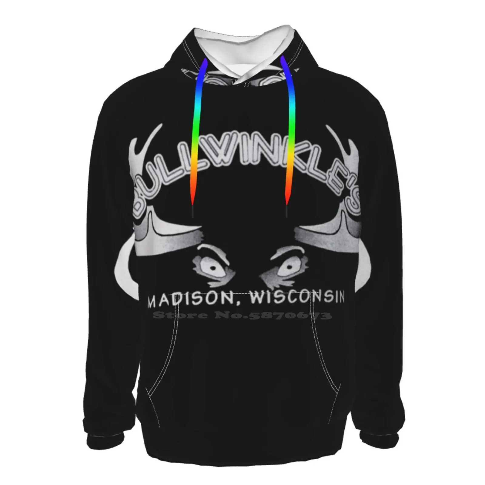 Толстовки Bullwinkle'S с 3D рисунком, тонкие повседневные топы унисекс в стиле хип-хоп, Madison
Толстовки Bullwinkle'S с 3D рисунком, тонкие повседневные топы унисекс в стиле хип-хоп, Madison