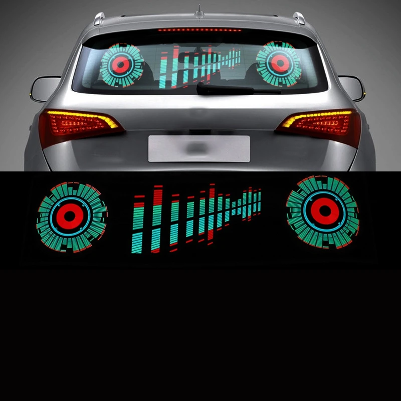 Car Windshield LED Sound Activated Equalizer Neon EL Light Music Rhythm Flash Lamp Sticker Styling with Control Box
Car Windshield LED Sound Activated Equalizer Neon EL Light Music Rhythm Flash Lamp Sticker Styling with Control Box