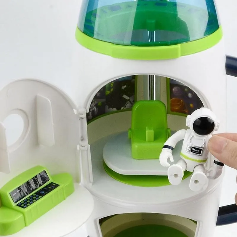 Electric Space Model Toy Puzzle Acousto Optic Space Station Rocket Aviation Series Toy Simulation Educational Toys 
Electric Space Model Toy Puzzle Acousto Optic Space Station Rocket Aviation Series Toy Simulation Educational Toys