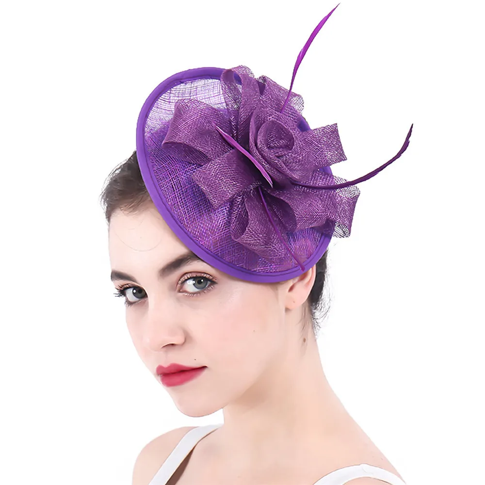 Elegant Women Party Pillbox Hats Hair Fascinators Headband Feather Hair Accessories Philippines Sinamay Church Hat Headwear
Elegant Women Party Pillbox Hats Hair Fascinators Headband Feather Hair Accessories Philippines Sinamay Church Hat Headwear