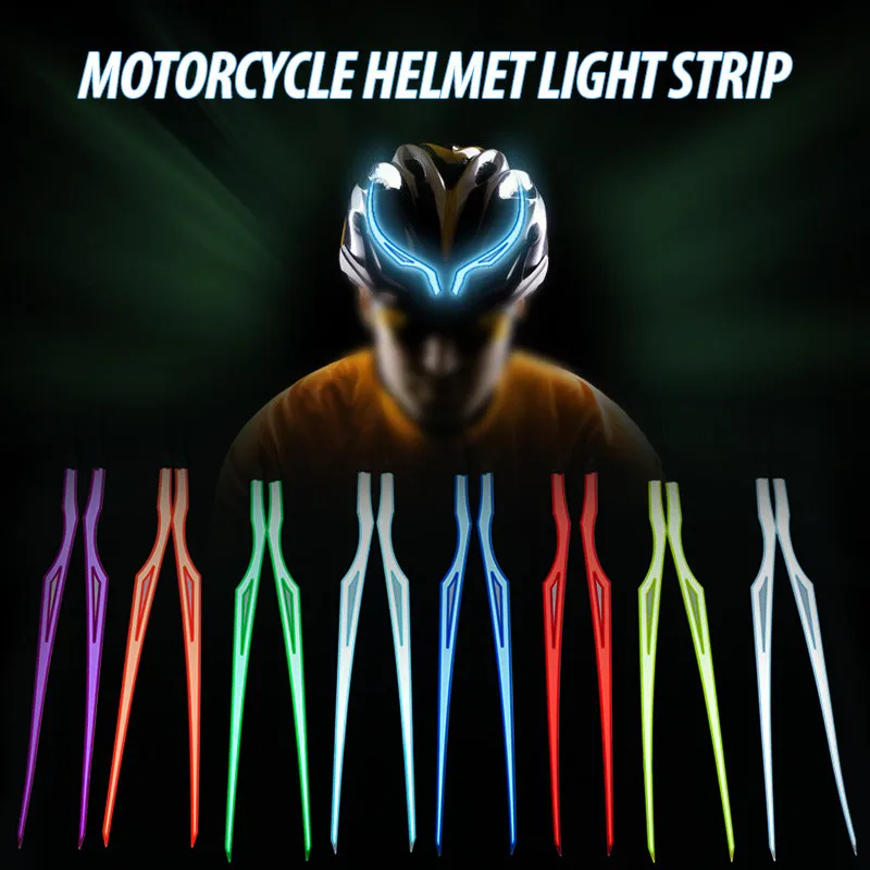 1 Set Motorcycle Helmet Light Strip Waterproof LED EL Cold Lamp Night Riding Signal Stickers Motorbike Accessories For Helmet
1 Set Motorcycle Helmet Light Strip Waterproof LED EL Cold Lamp Night Riding Signal Stickers Motorbike Accessories For Helmet