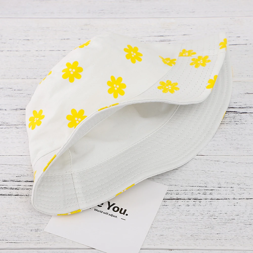 Summer Floret Print Bucket Hat Unisex Fashion Cotton Beach Visor Sun Hats Reversible Bob chapeau Femme Panama Hat Fisherman Hat 
Summer Floret Print Bucket Hat Unisex Fashion Cotton Beach Visor Sun Hats Reversible Bob chapeau Femme Panama Hat Fisherman Hat